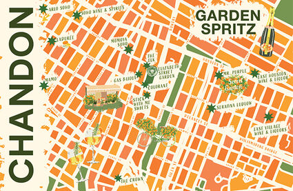 Chandon Garden spritz website design inspiration • MaxiBestOf