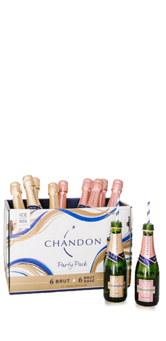 Chandon Brut/Rose Mini Party Pack