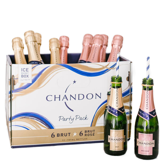 CHANDON BRUT/ROSÉ 12 MINIS PARTY PACK
