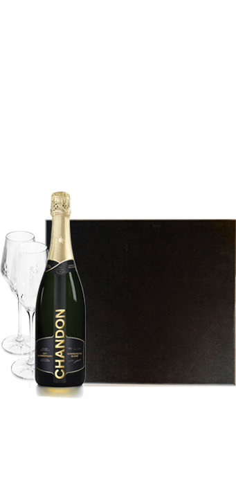 50TH ANNIVERSARY WINEMAKERS’ BLEND & GLASSWARE GIFT SET Brut/Dry
