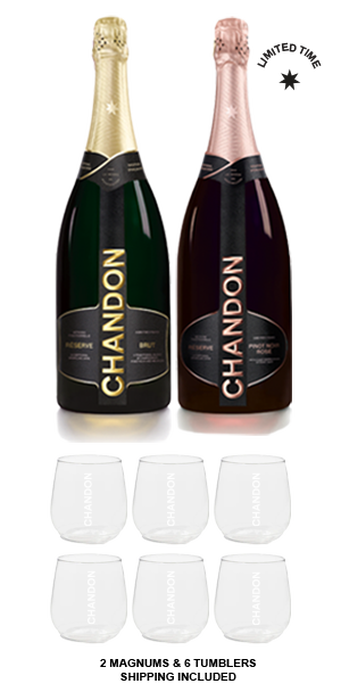 2 MAGNUMS & 6 TUMBLERS BUNDLE