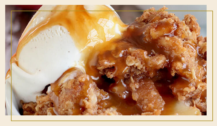 Caramel Apple Cobbler