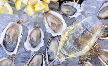 Come for a flight of exceptional Blanc de Blancs and savor a selection of local oysters from the Pacific coast. 
SUNDAYS, AUG 4, SEPT 1 AND OCT 6