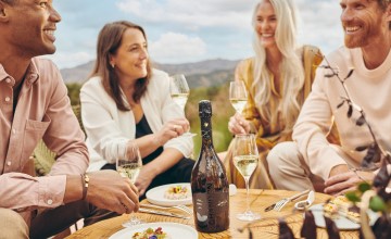 Escape to your private platform under California oaks, with vineyard and mountain views while indulging in the pinnacle of our craft paired with small bites. 