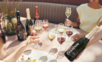 Experience our house style and unique terroirs in a guided tasting of four sparkling wines, highlighting innovation, the M&eacute;thode Traditionnelle, and exclusive limited-release selections.