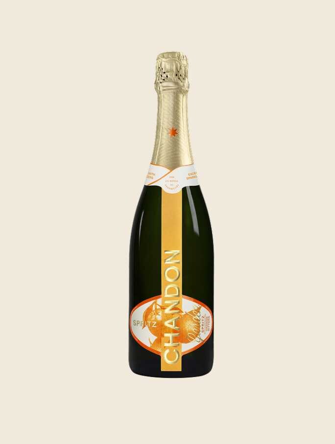 CHANDON Garden Spritz Bottle produced in Australia on a Skyvory background
