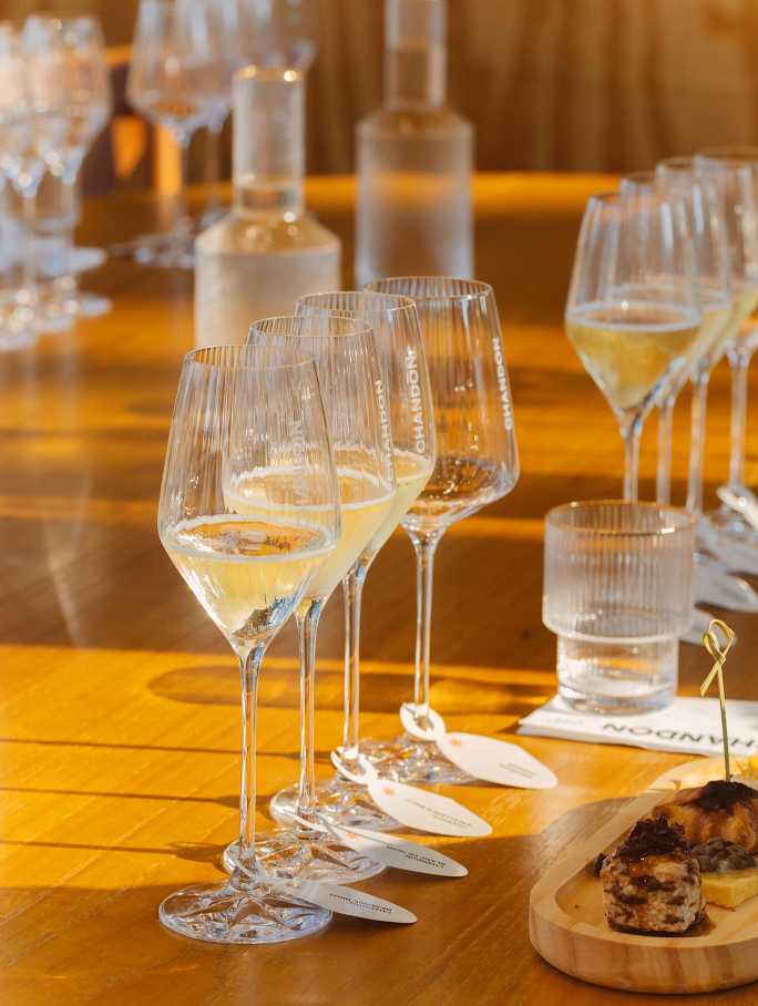 Degustação na casa CHANDON Brasil
