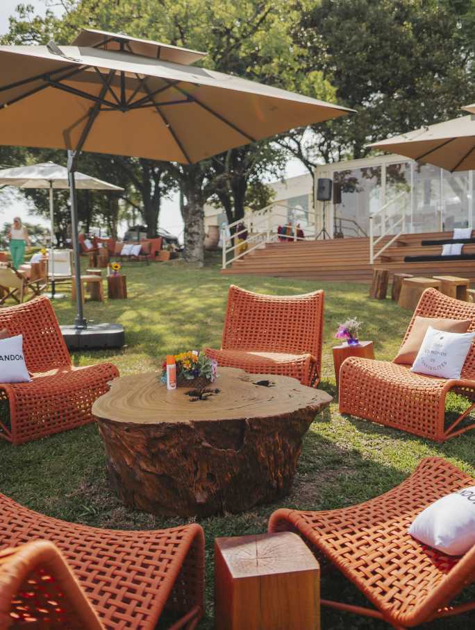 Jardim da casa CHANDON Brasil
