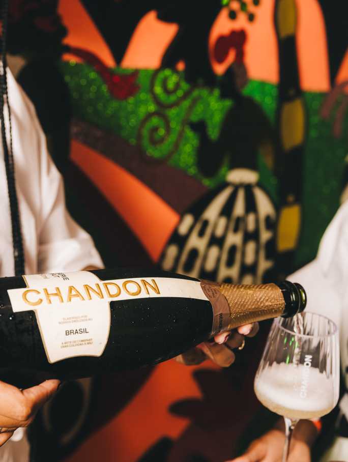 Serviço de CHANDON Bruto produzido no Brasil