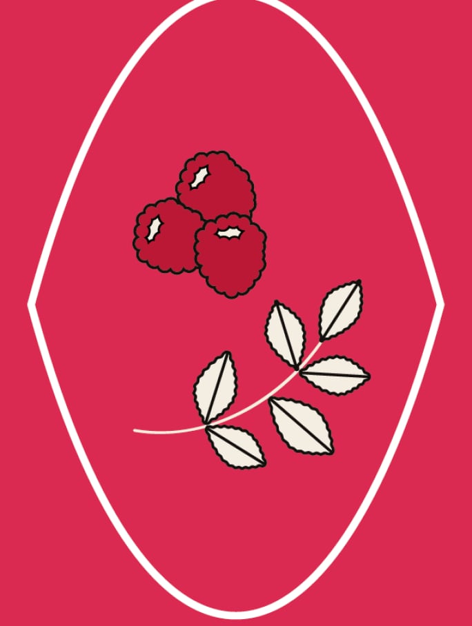 Stilisiertes Icon einer Chandon-Flasche, die eine rote Flüssigkeit in ein Weinglas eingießt, vor einem roten Hintergrund. Steht für den Genuss von Chandon Spritz Berries & Hibiscus und eignet sich ideal zur Steigerung des Engagements auf Produktseiten.