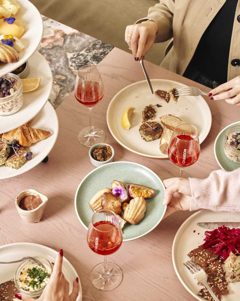 A brunch in CHANDON Australia BrandHome