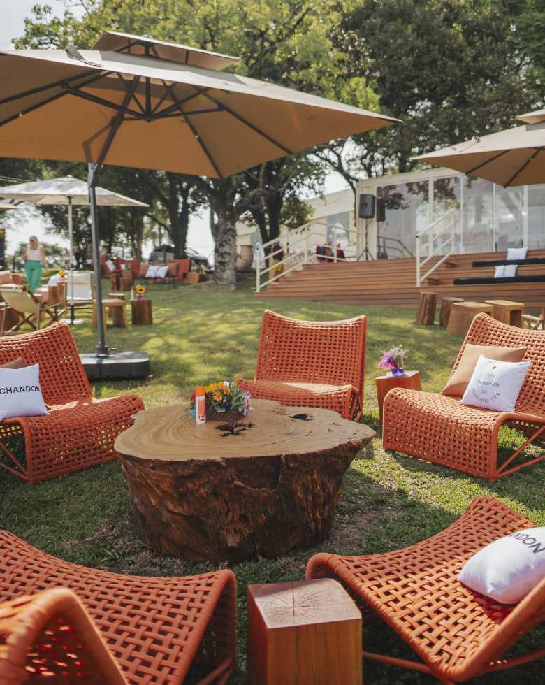 Jardim da casa CHANDON Brasil