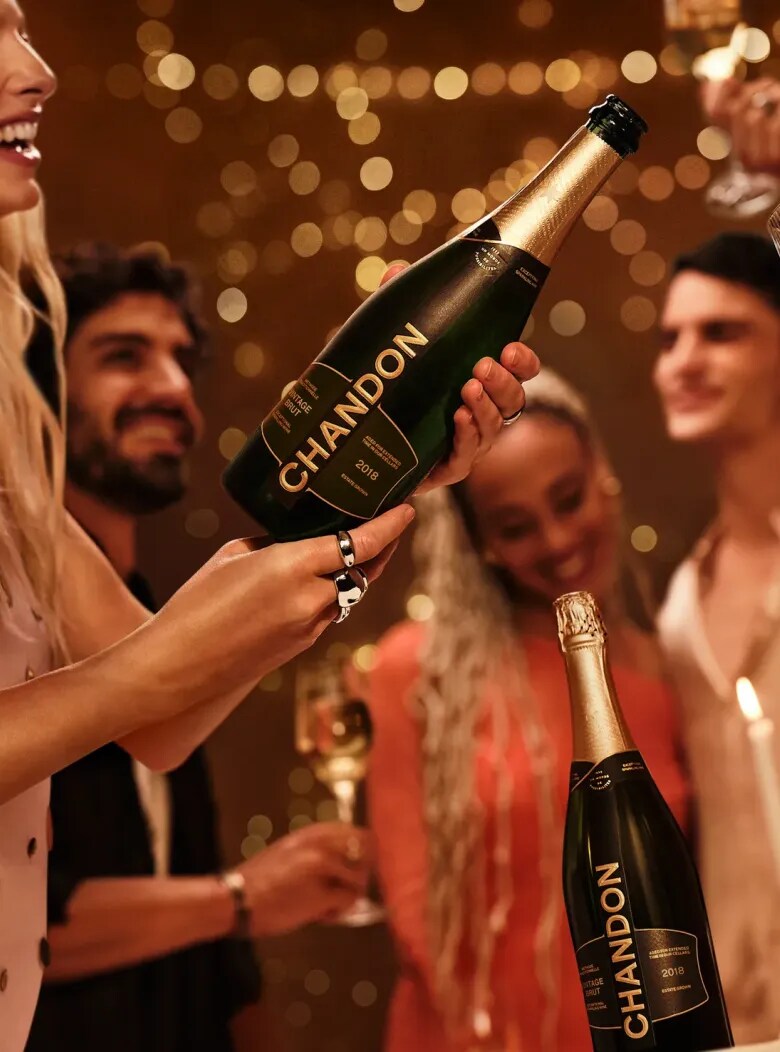 Club CHANDON member enjoying in Yarra Valley with CHANDON Réserve