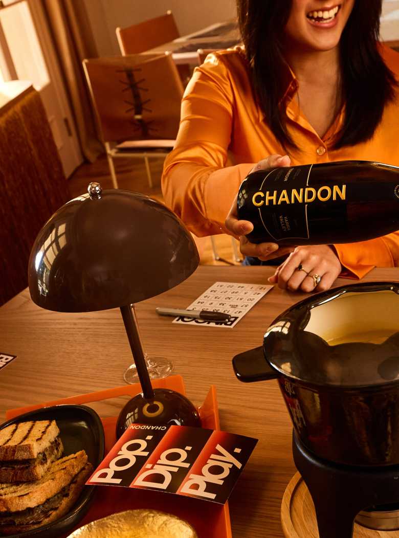 Chandon fondue and bingo experience