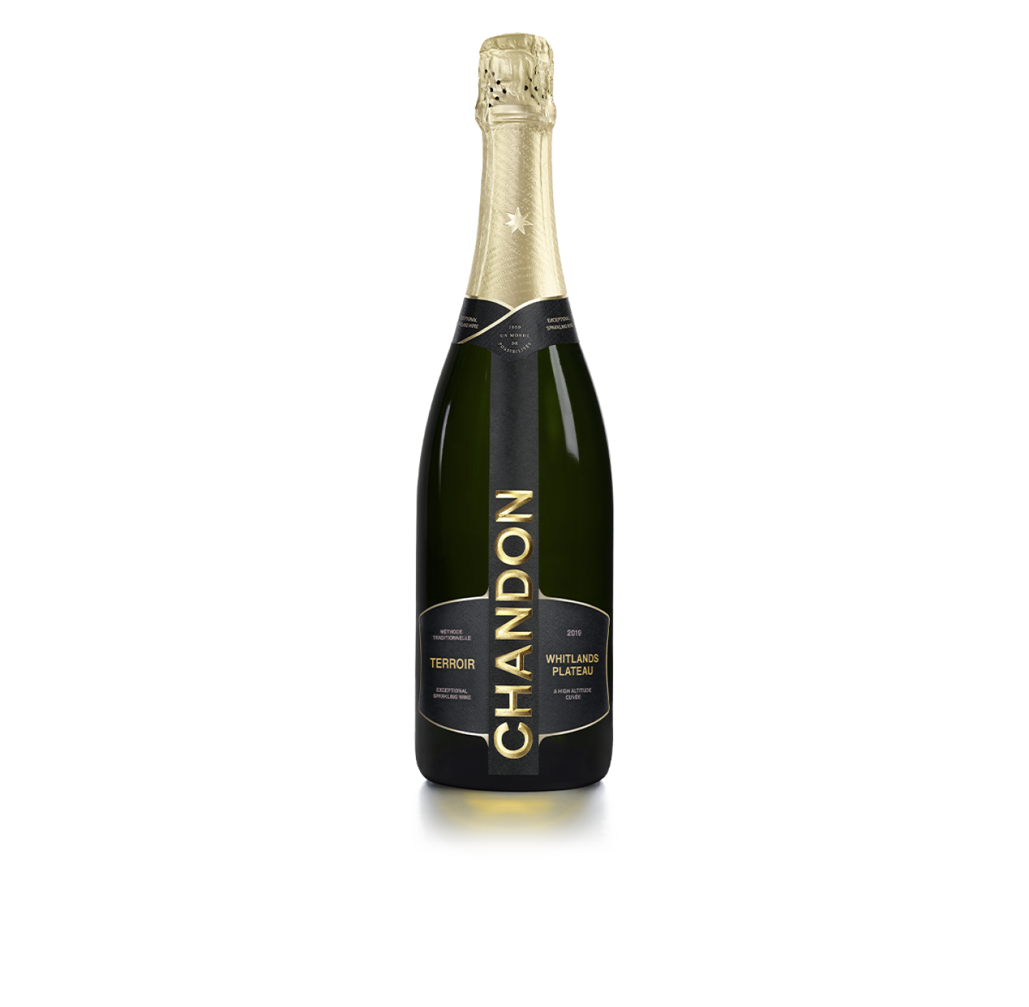 Chandon Terroir Whitlands Plateau 2019 Sparkling Wine Bottle