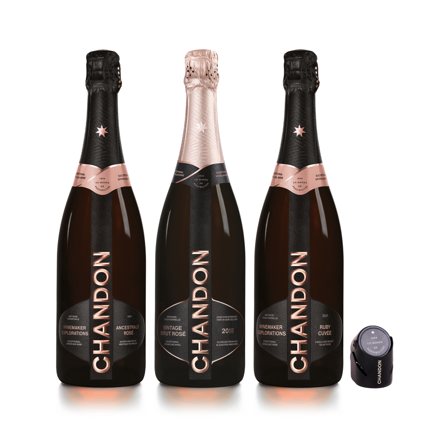 CHANDON Rose Trio Gift Pack
