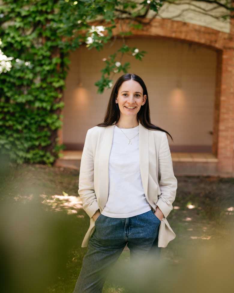 Leah Mottin, the winemaker of CHANDON AUSTRALIA